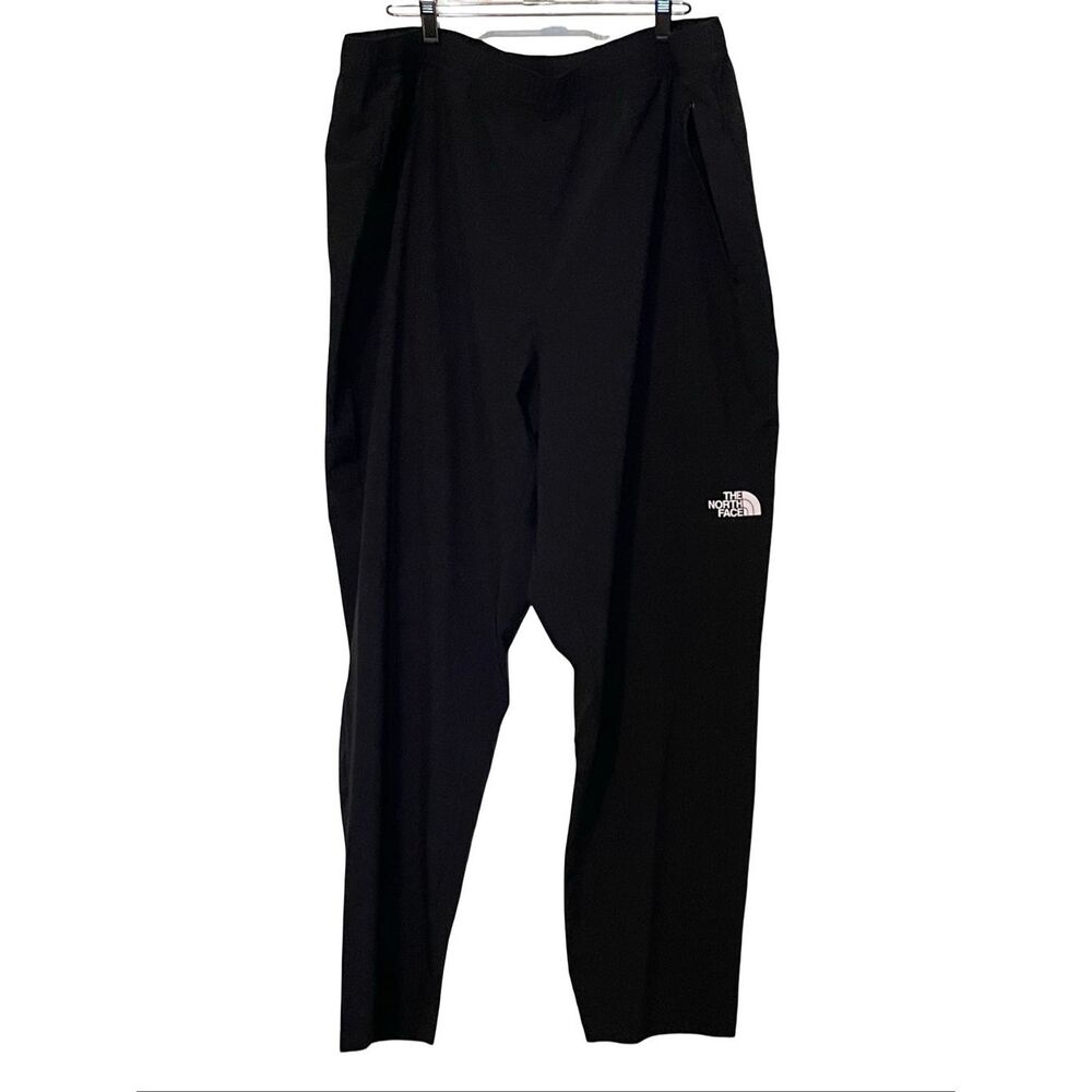 The North Face Black Stretch Drawstring Sunriser Running Trouser Pants Size 2XL